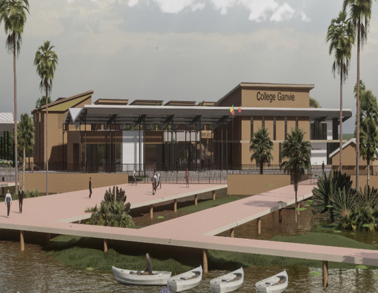 GANVIÉ – COLLÈGE D’ENSEIGNEMENT SECONDAIRE – BÉNIN